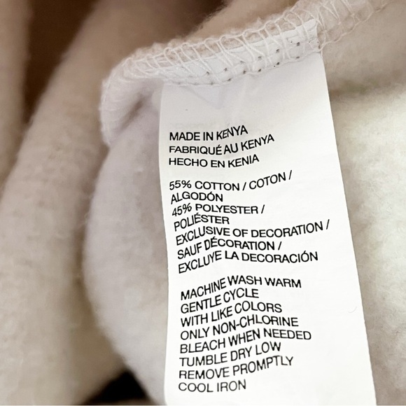 Izod Mens Advantage Performance Pullover Sweatshirt 4XL Ivory Cream Long Sleeve - Picture 7 of 7